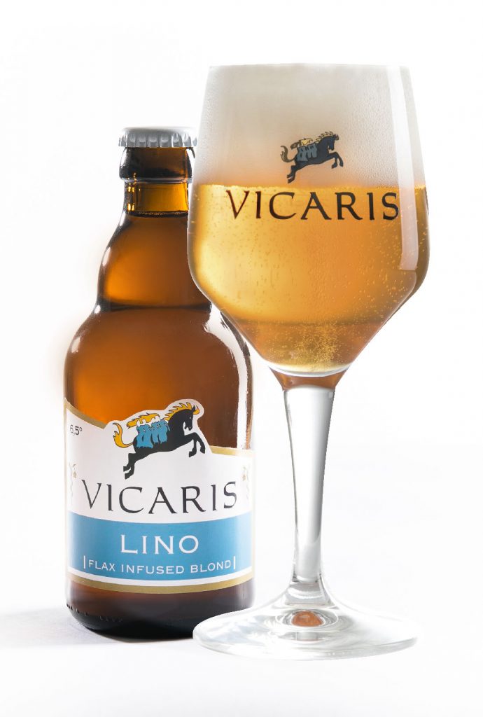 Lino fles+glas