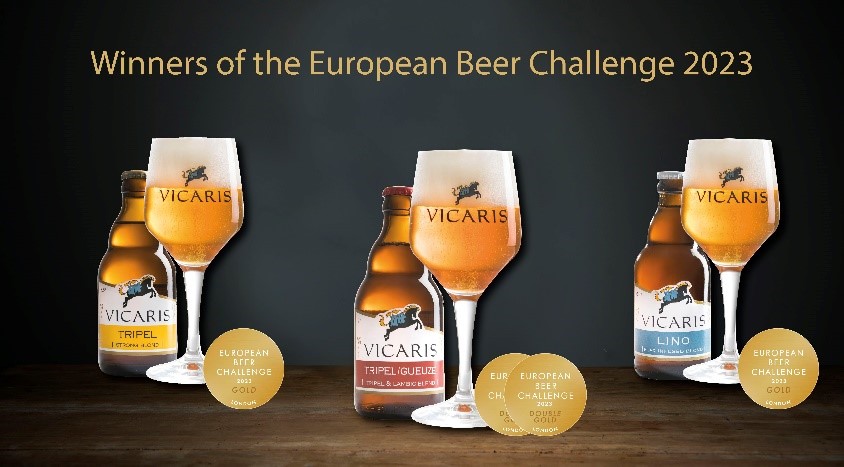 Vicaris valt in de prijzen tijdens de European Beer Challenge 2023.